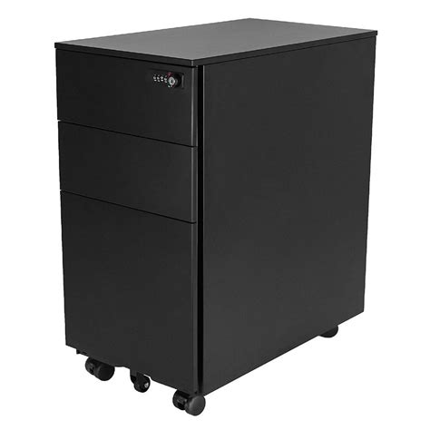 WEWORK Home Office Steel Under Desk 3 Drawer File Cabinet 